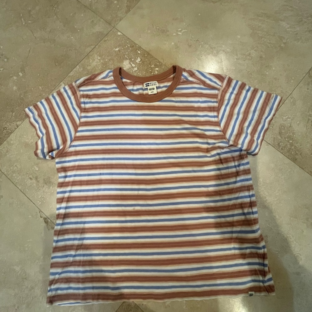Billabong Shirt - Brown and White